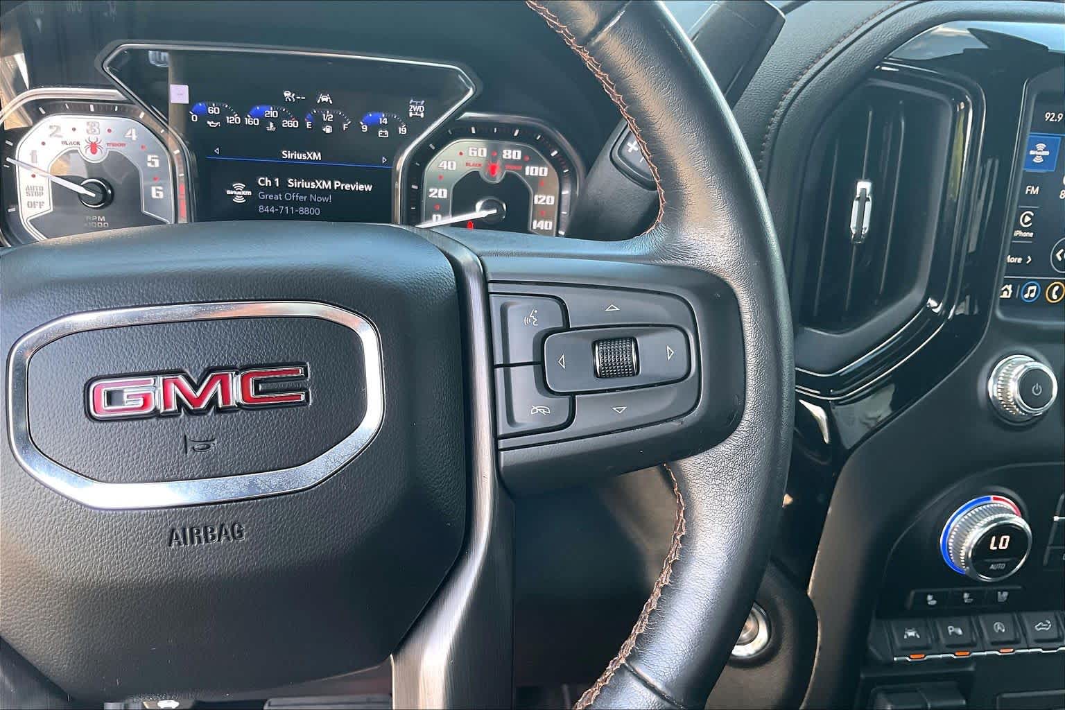 2021 GMC Sierra 1500 AT4 Summit White at Group 1 GMC Buick South