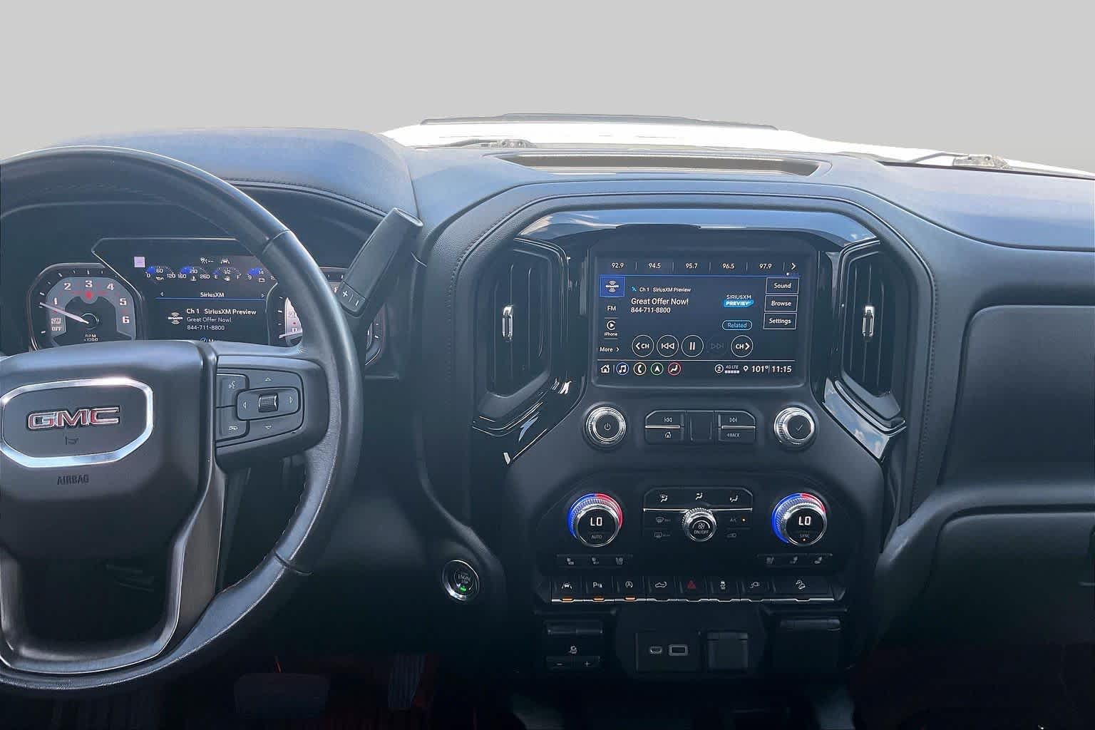2021 GMC Sierra 1500 AT4 Summit White at Group 1 GMC Buick South
