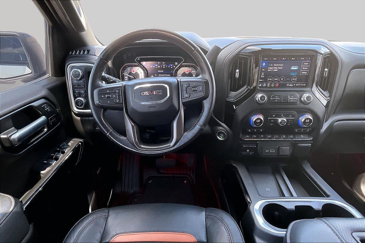 2021 GMC Sierra 1500 AT4 Summit White at Group 1 GMC Buick South
