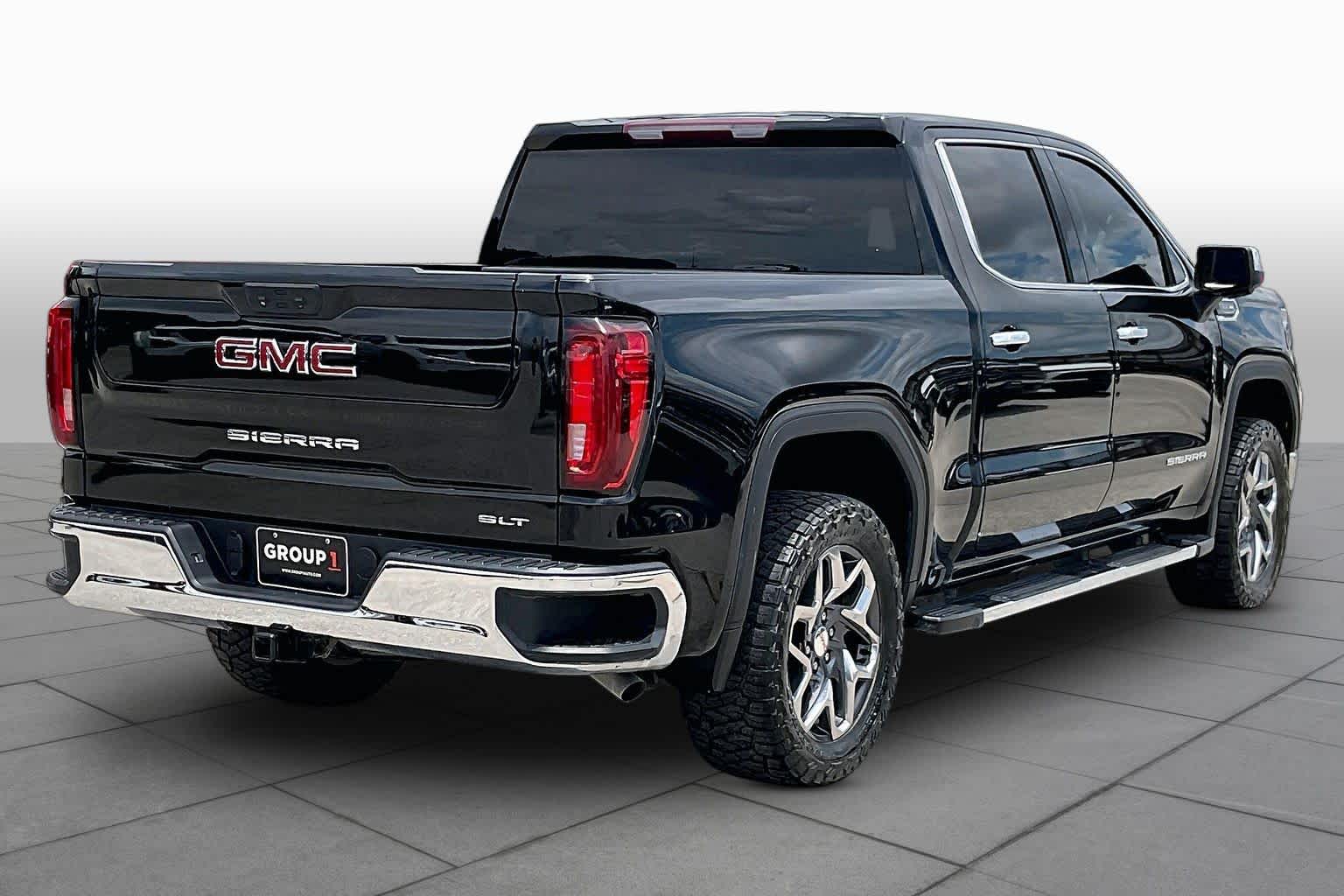 2022 GMC Sierra 1500 SLT Onyx Black at Group 1 GMC Buick South