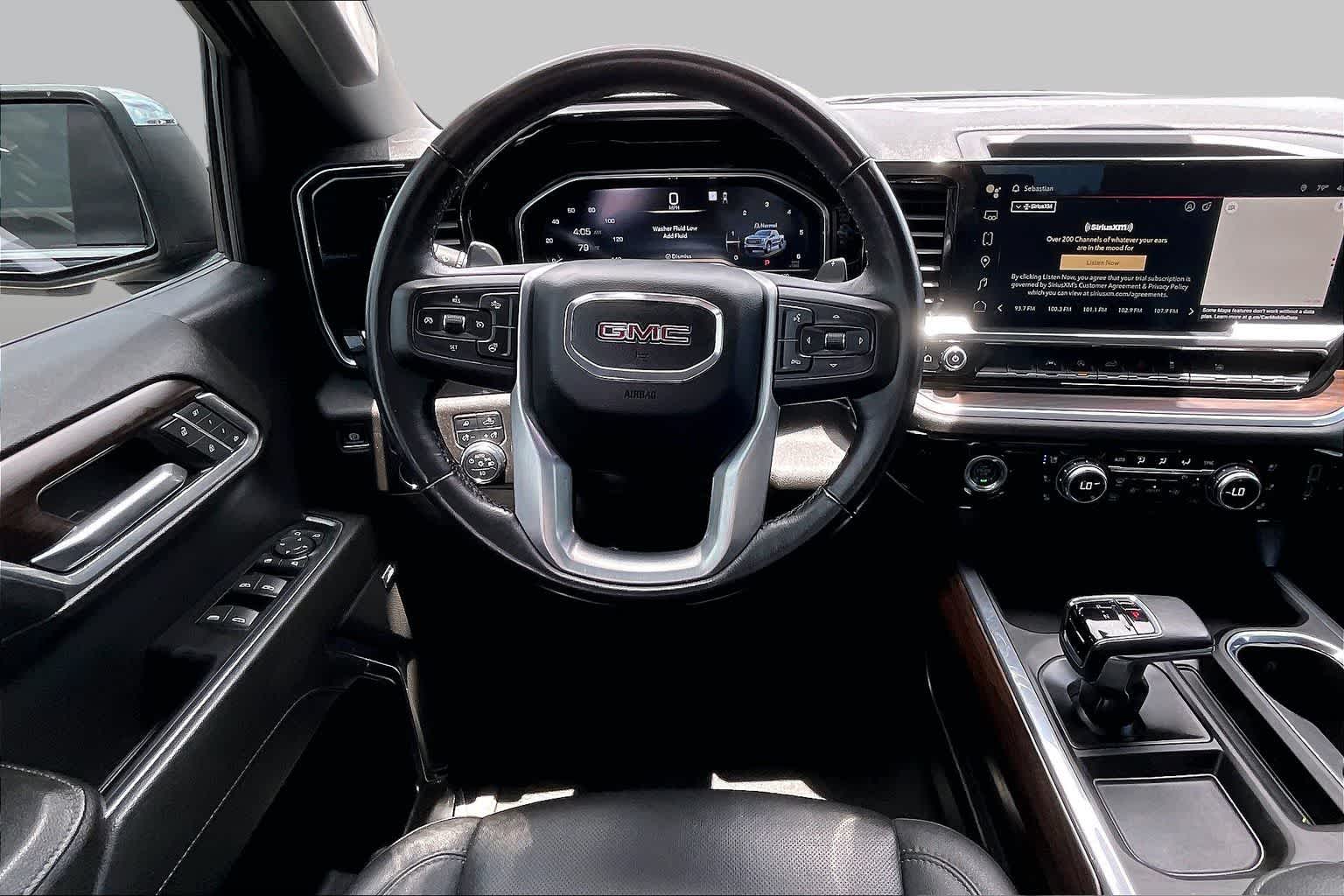 2022 GMC Sierra 1500 SLT Onyx Black at Group 1 GMC Buick South