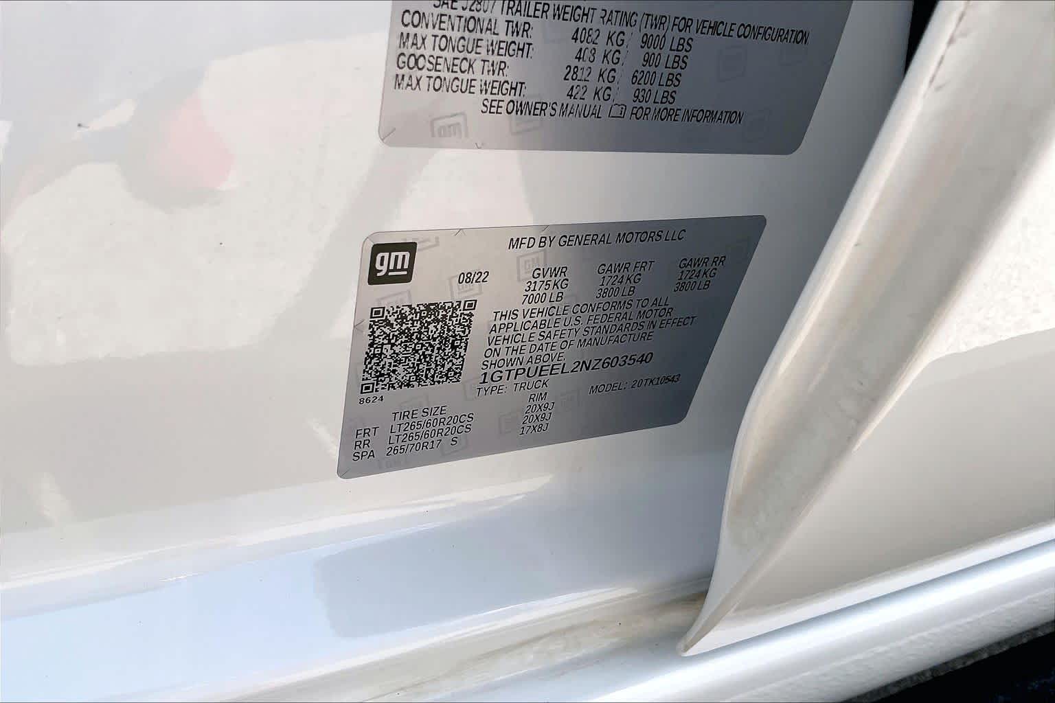 2022 GMC Sierra 1500 AT4 Summit White at Friendly Ford Crosby