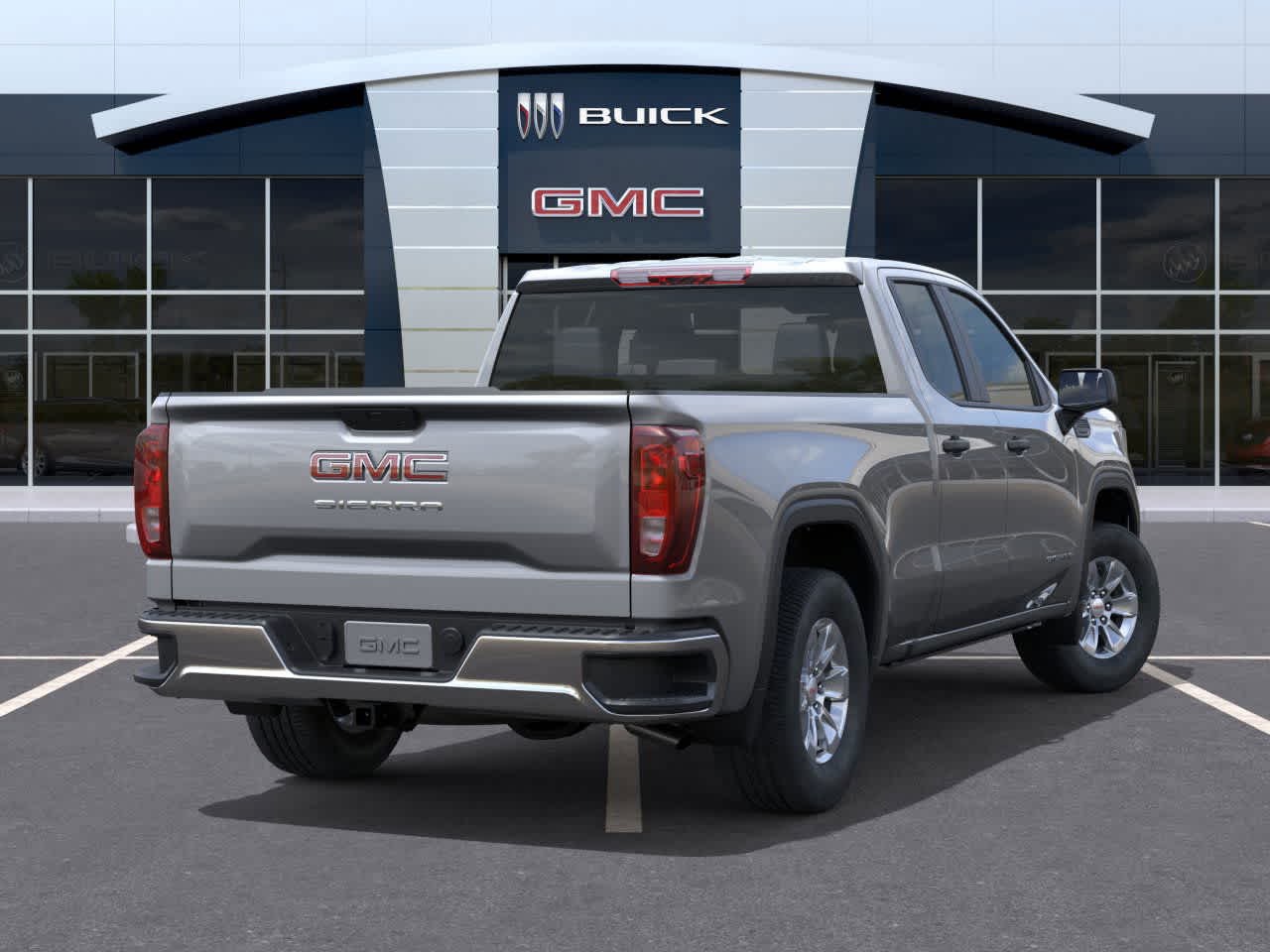 2026 GMC Sierra 1500 Pro Sterling Metallic at Group 1 GMC Buick South