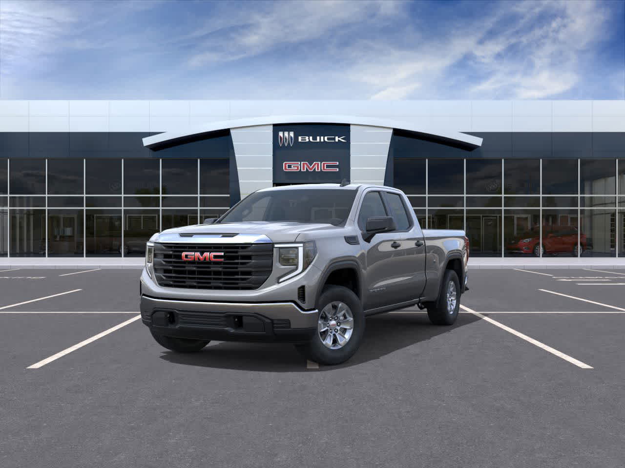 2026 GMC Sierra 1500 Pro Sterling Metallic at Group 1 GMC Buick South