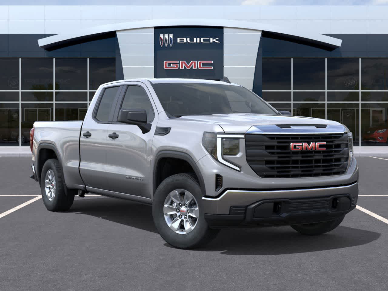 2026 GMC Sierra 1500 Pro Sterling Metallic at Group 1 GMC Buick South