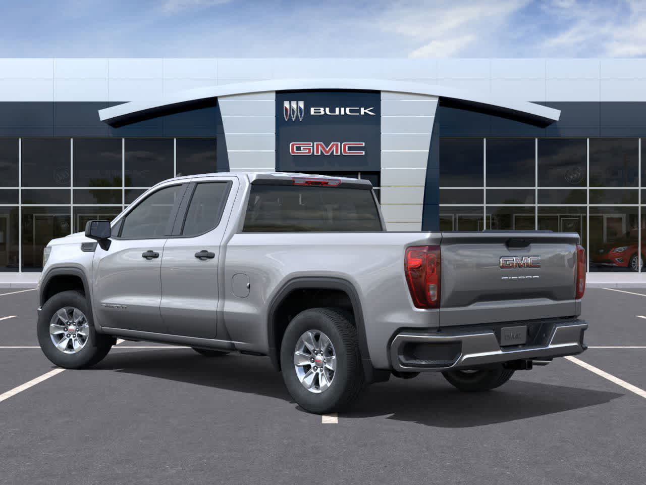 2026 GMC Sierra 1500 Pro Sterling Metallic at Group 1 GMC Buick South