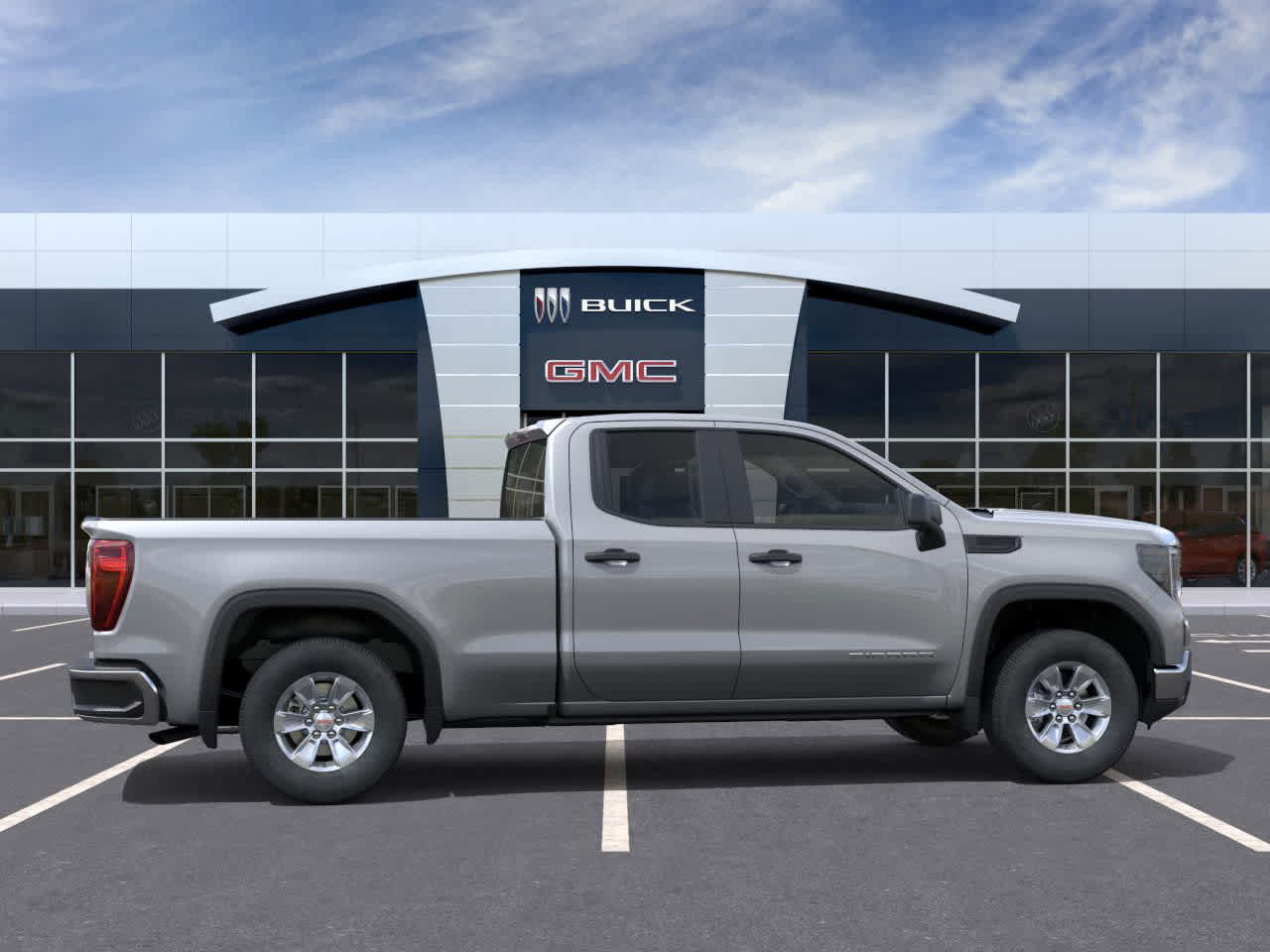 2026 GMC Sierra 1500 Pro Sterling Metallic at Group 1 GMC Buick South