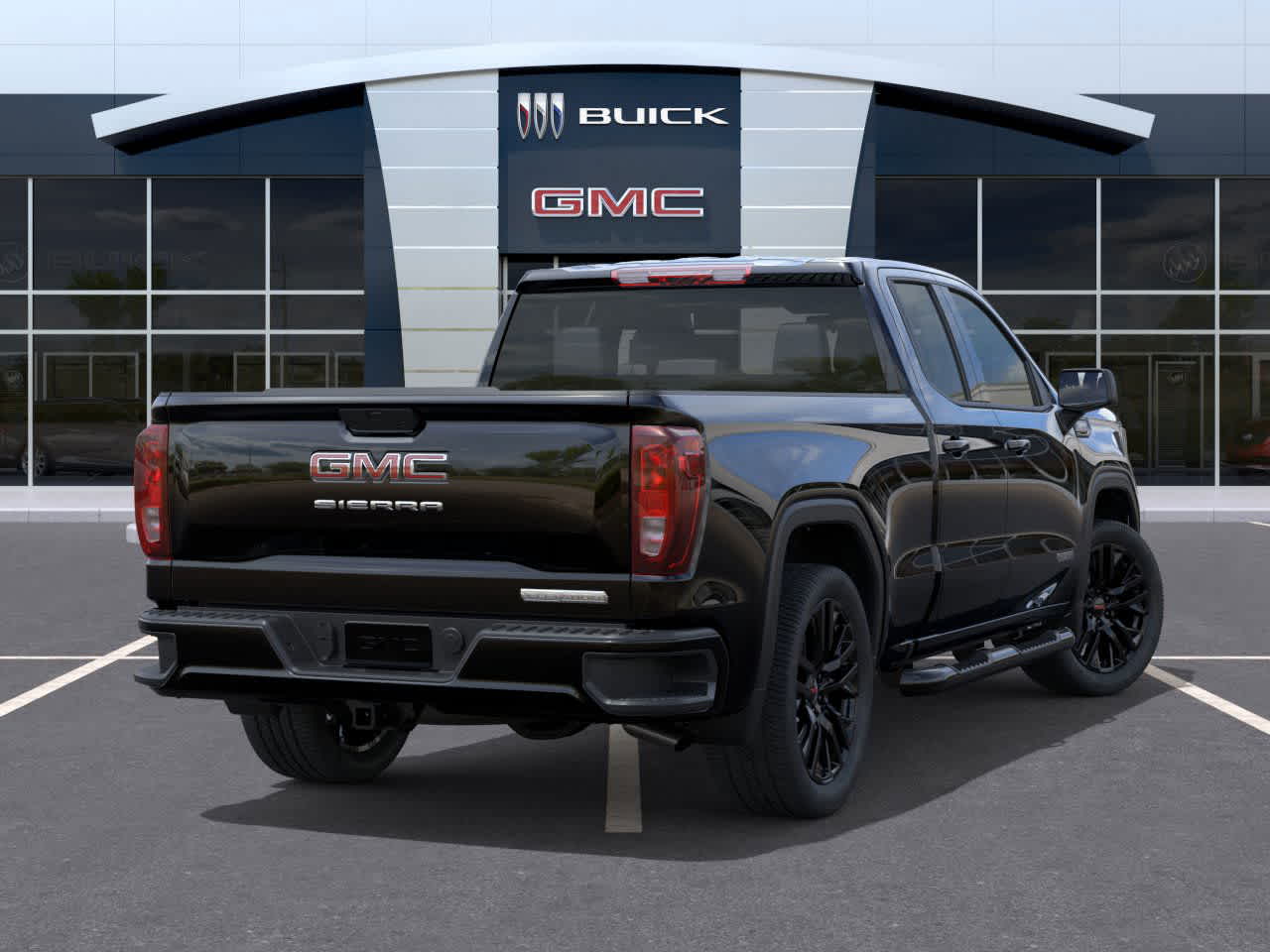 2026 GMC Sierra 1500 Elevation Onyx Black at Group 1 GMC Buick South