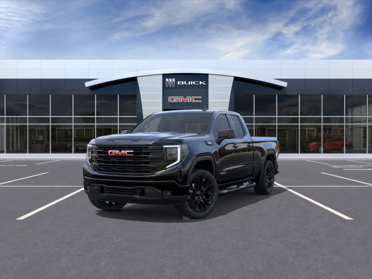 2026 GMC Sierra 1500 Elevation Onyx Black at Group 1 GMC Buick South