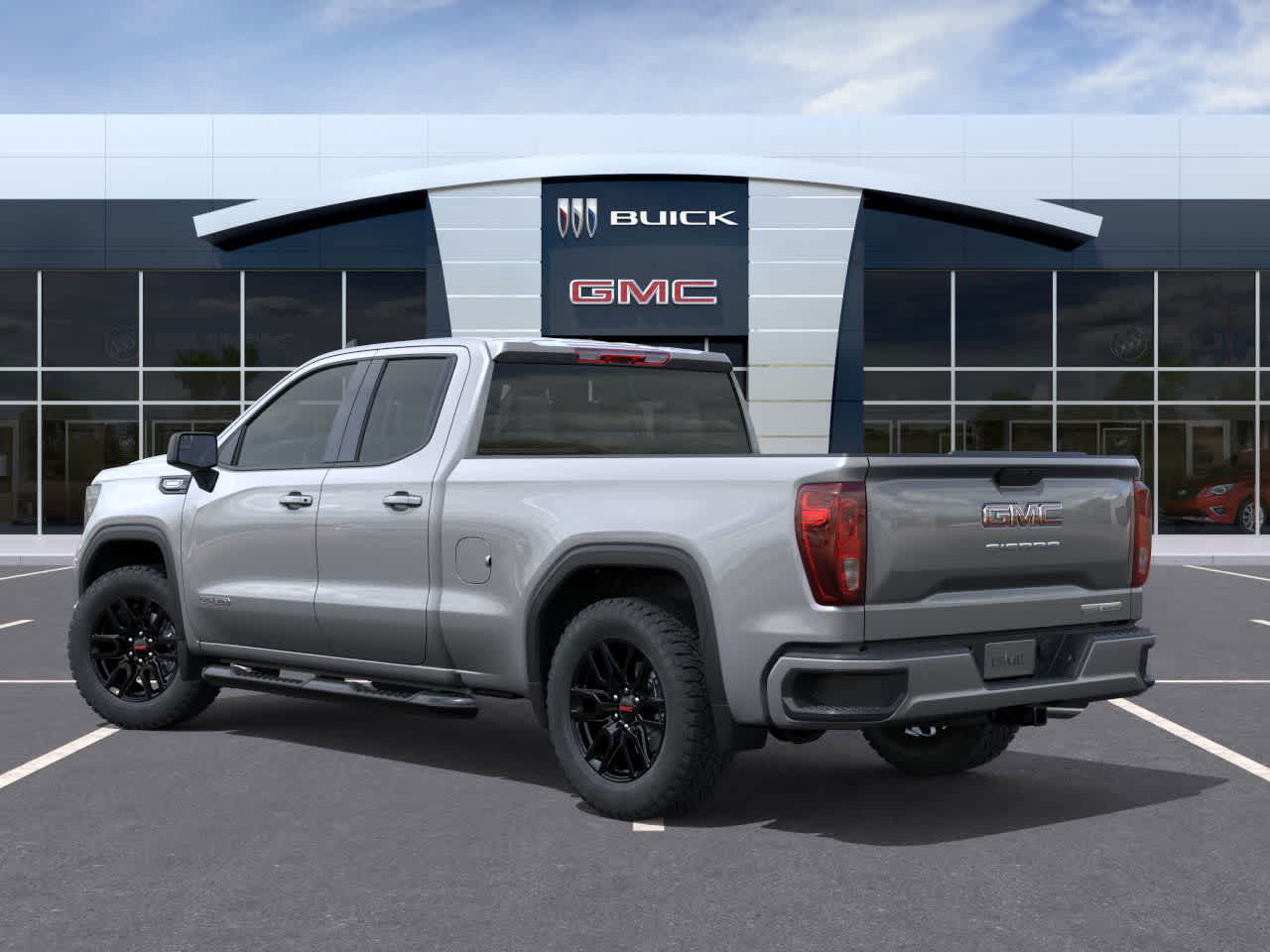 2026 GMC Sierra 1500 Elevation Sterling Metallic at Group 1 GMC Buick South