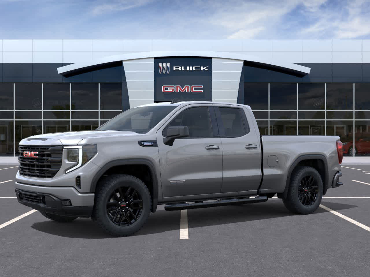2026 GMC Sierra 1500 Elevation Sterling Metallic at Group 1 GMC Buick South