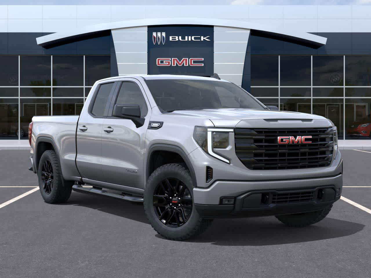 2026 GMC Sierra 1500 Elevation Sterling Metallic at Group 1 GMC Buick South