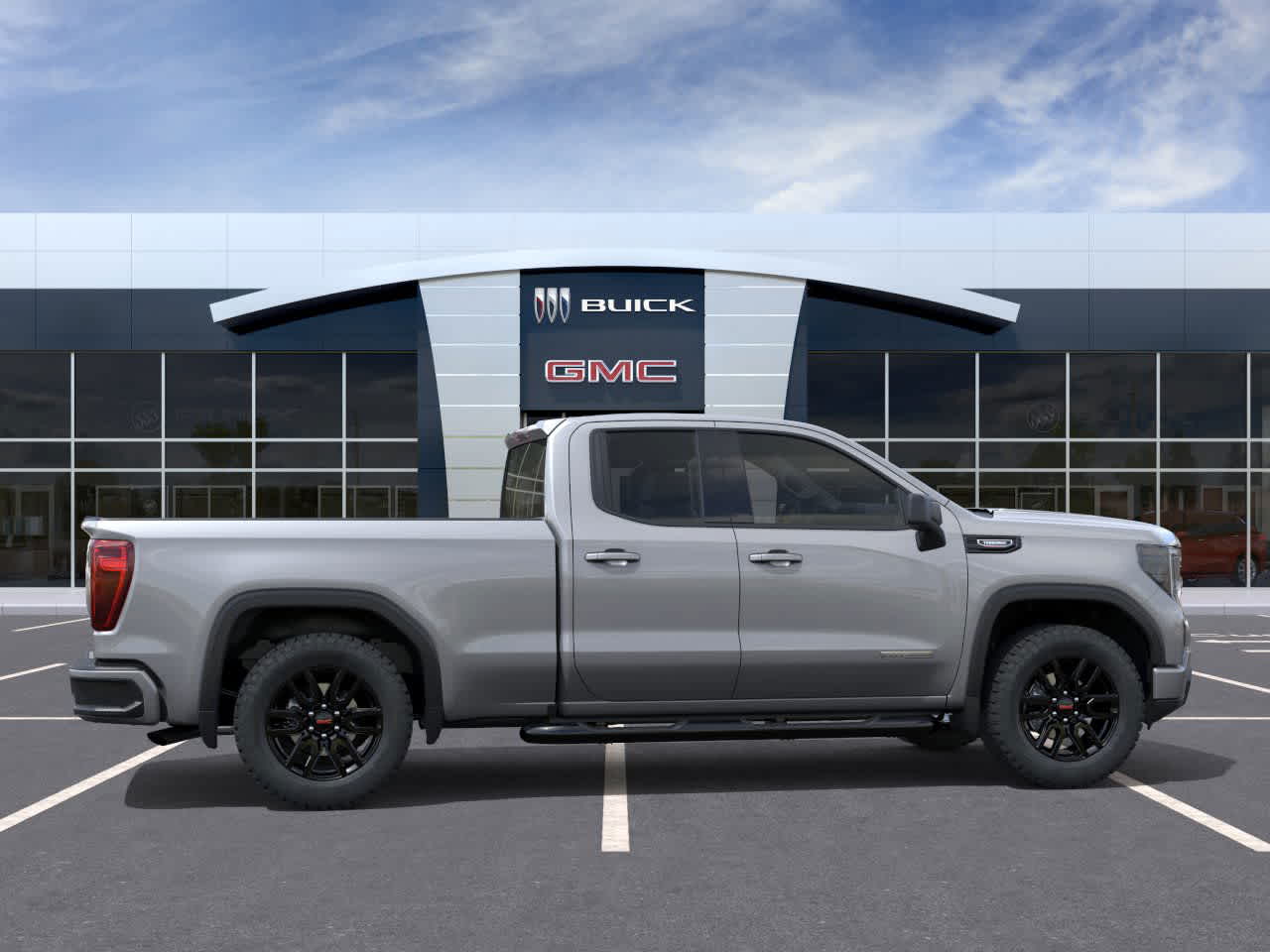 2026 GMC Sierra 1500 Elevation Sterling Metallic at Group 1 GMC Buick South