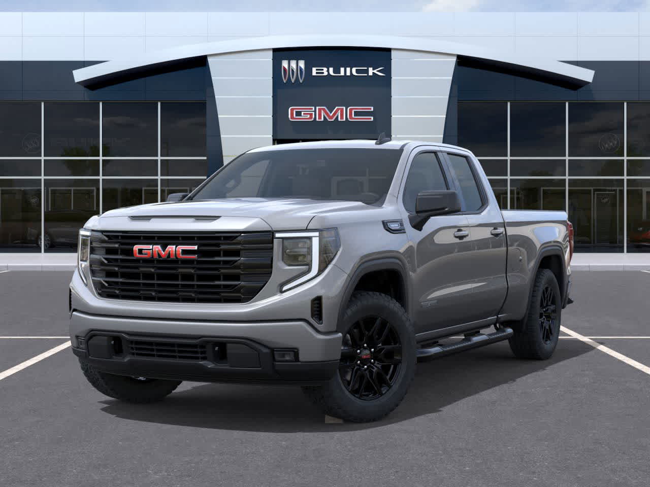 2026 GMC Sierra 1500 Elevation Sterling Metallic at Group 1 GMC Buick South
