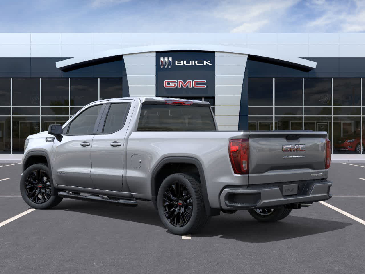 2026 GMC Sierra 1500 Elevation Sterling Metallic at Group 1 GMC Buick South