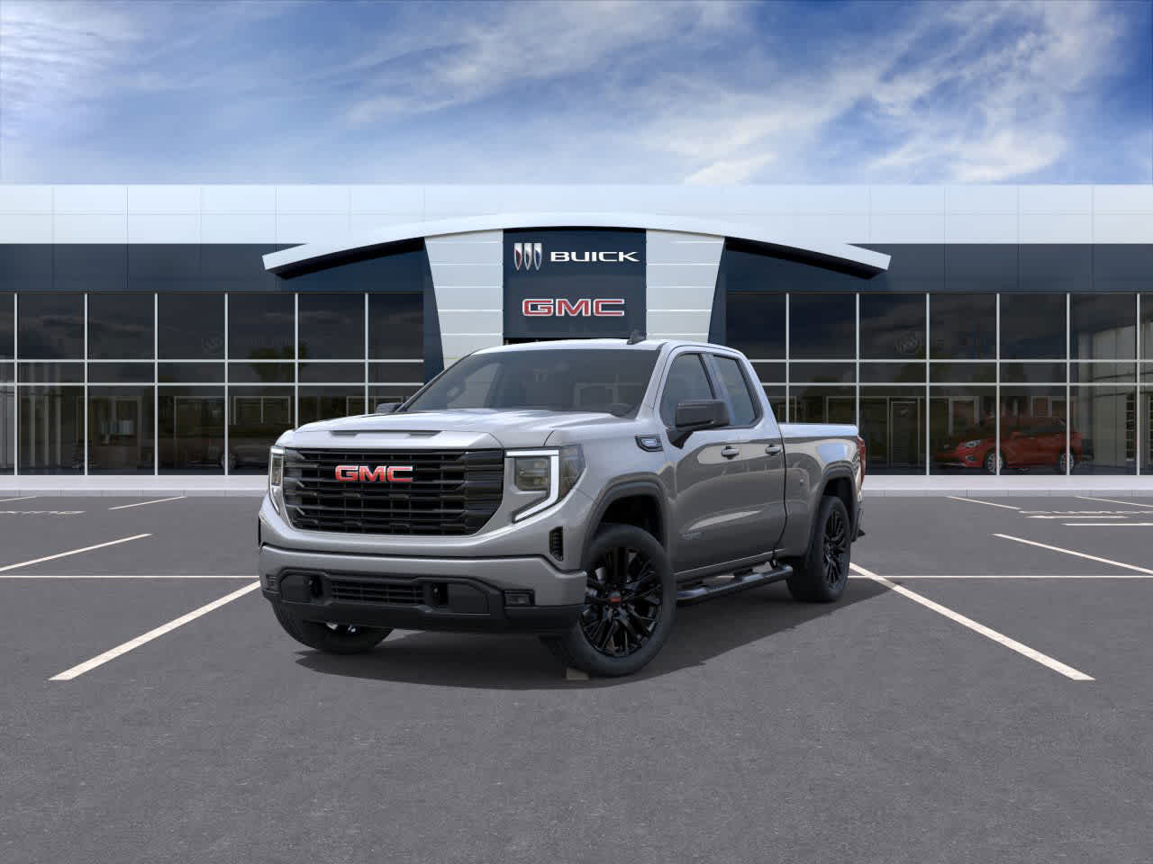 2026 GMC Sierra 1500 Elevation Sterling Metallic at Group 1 GMC Buick South