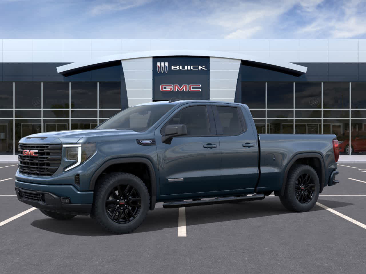2026 GMC Sierra 1500 Elevation Downpour Metallic at Group 1 GMC Buick South