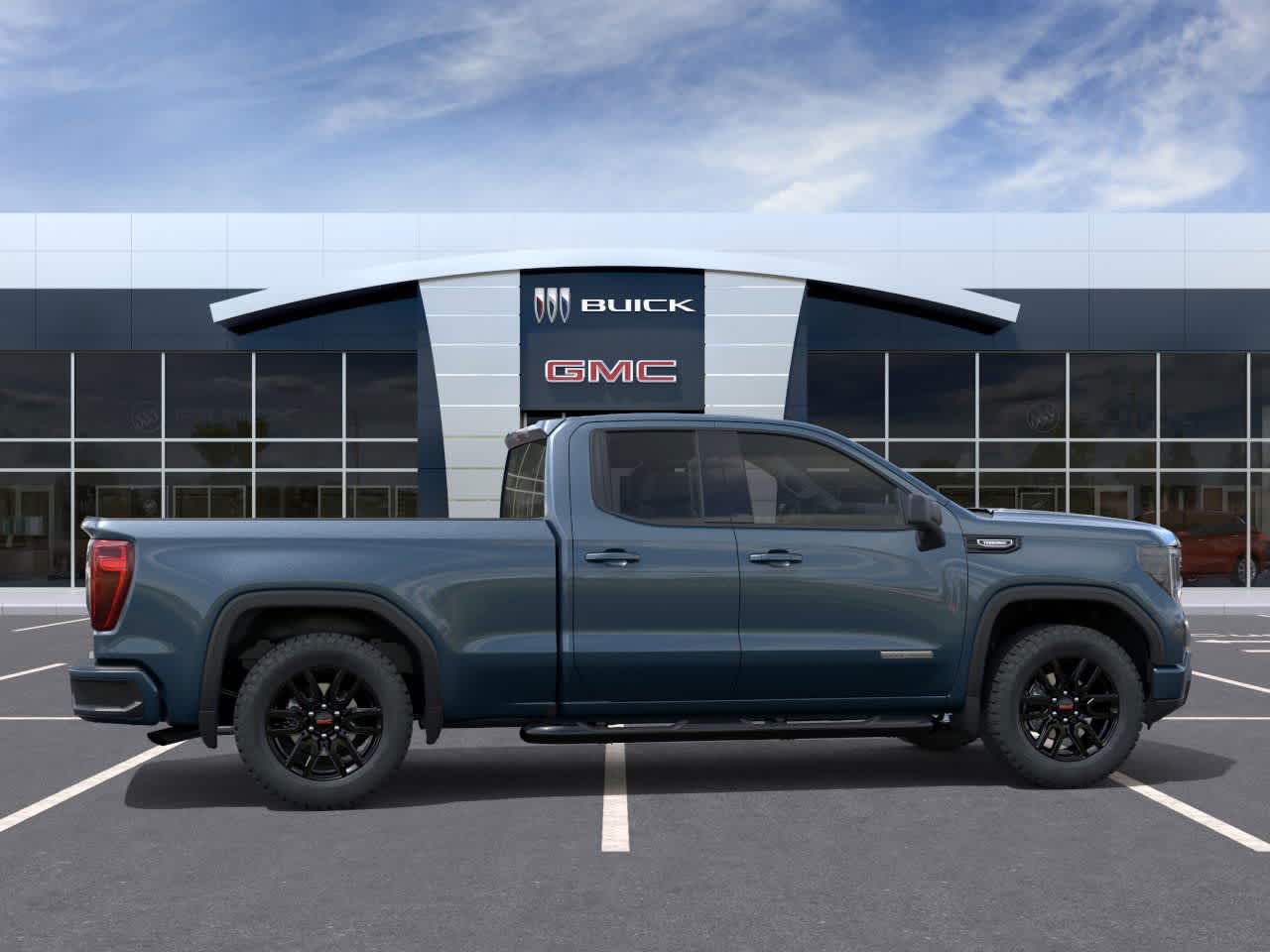 2026 GMC Sierra 1500 Elevation Downpour Metallic at Group 1 GMC Buick South