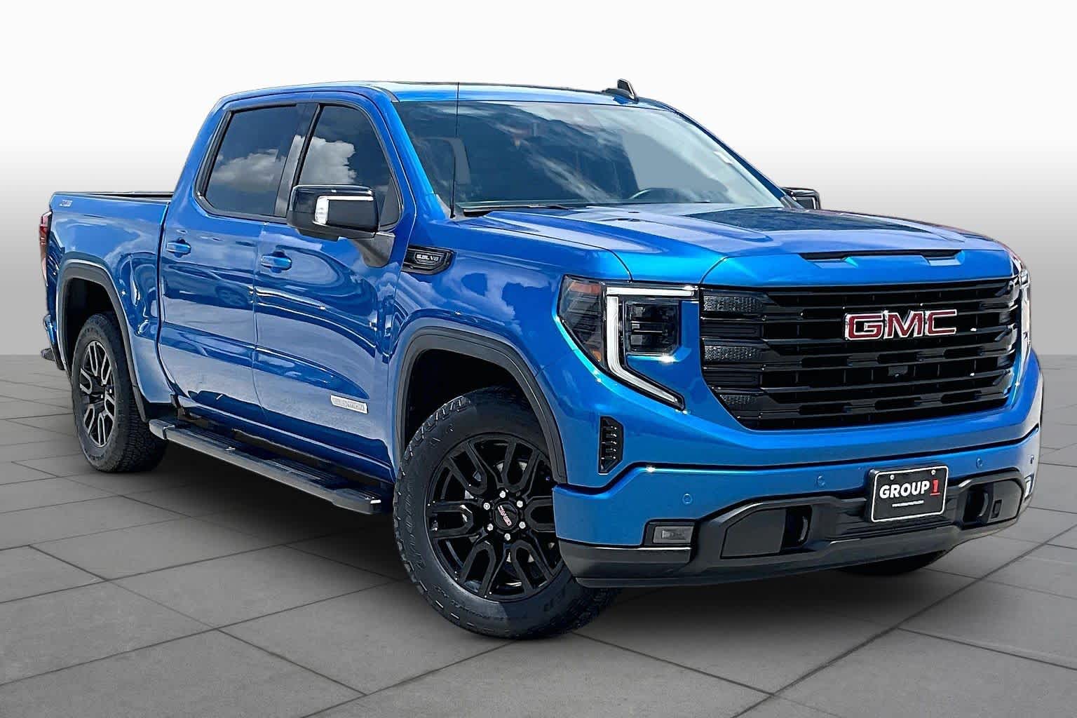 2024 GMC Sierra 1500 Elevation Dynamic Blue Metallic at Tomball Ford