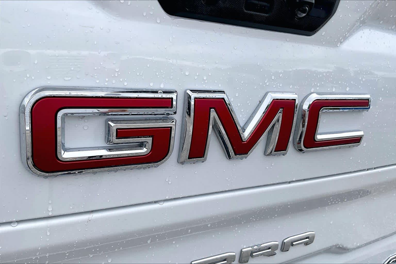 2025 GMC Sierra 1500 AT4 Summit White at Friendly Ford Crosby
