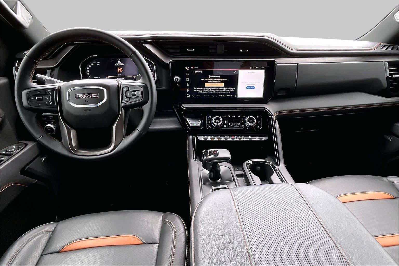 2025 GMC Sierra 1500 AT4 Summit White at Friendly Ford Crosby