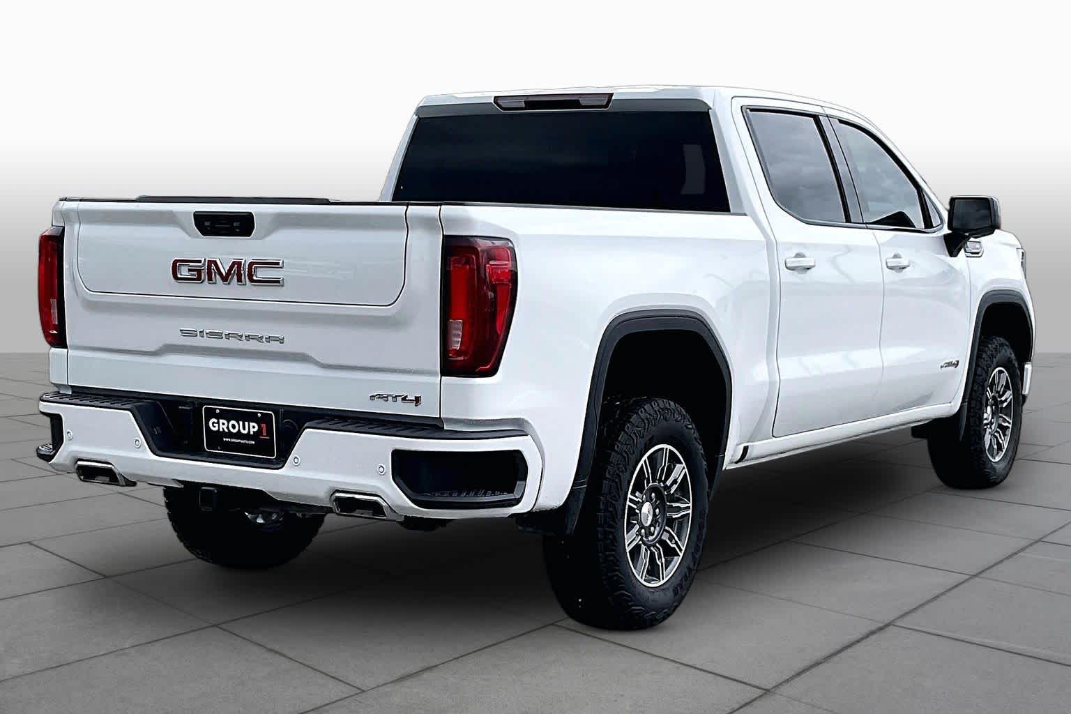 2025 GMC Sierra 1500 AT4 Summit White at Friendly Ford Crosby