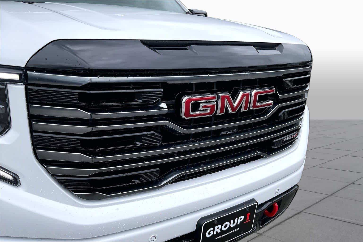 2025 GMC Sierra 1500 AT4 Summit White at Friendly Ford Crosby