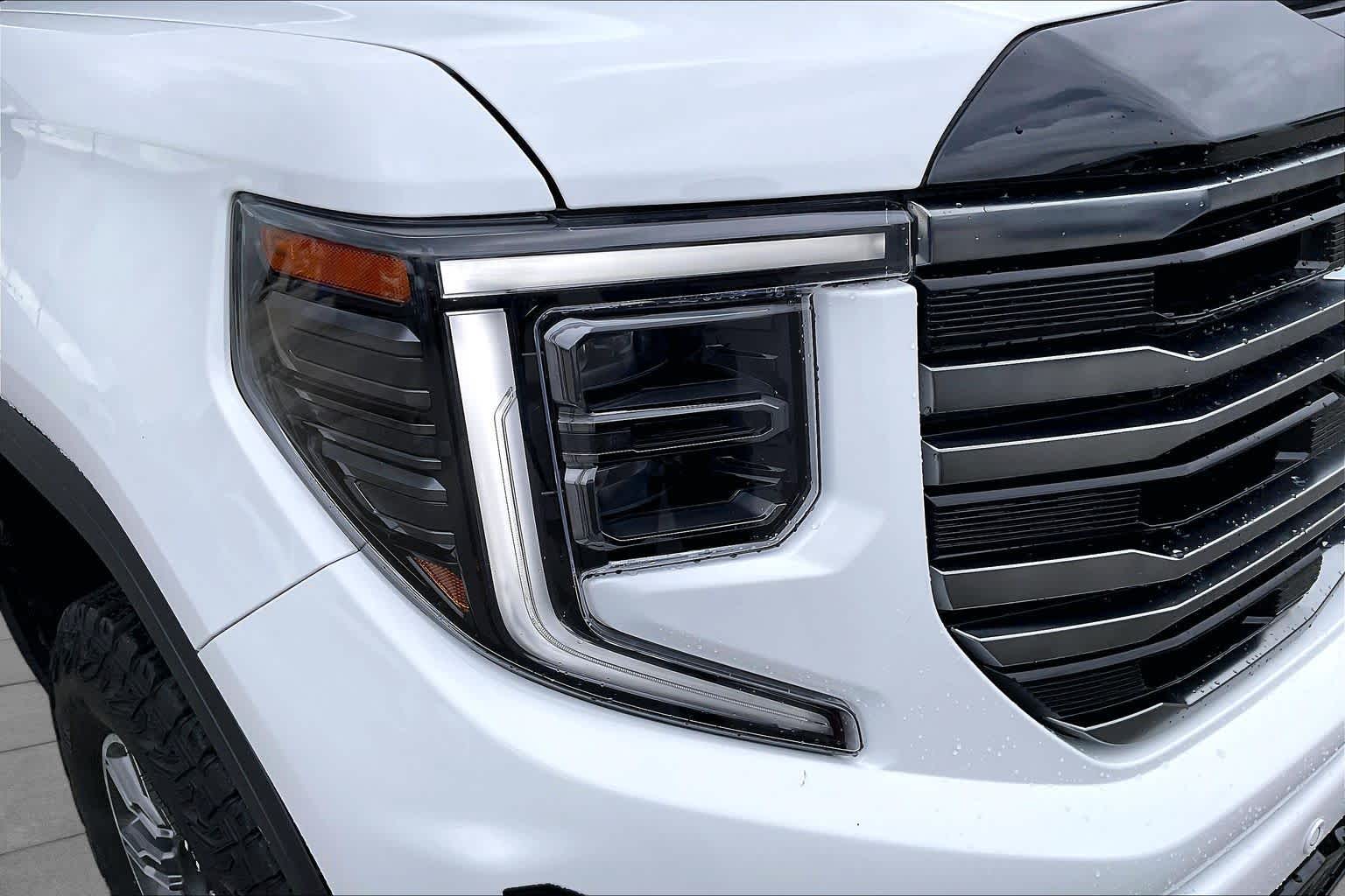 2025 GMC Sierra 1500 AT4 Summit White at Friendly Ford Crosby