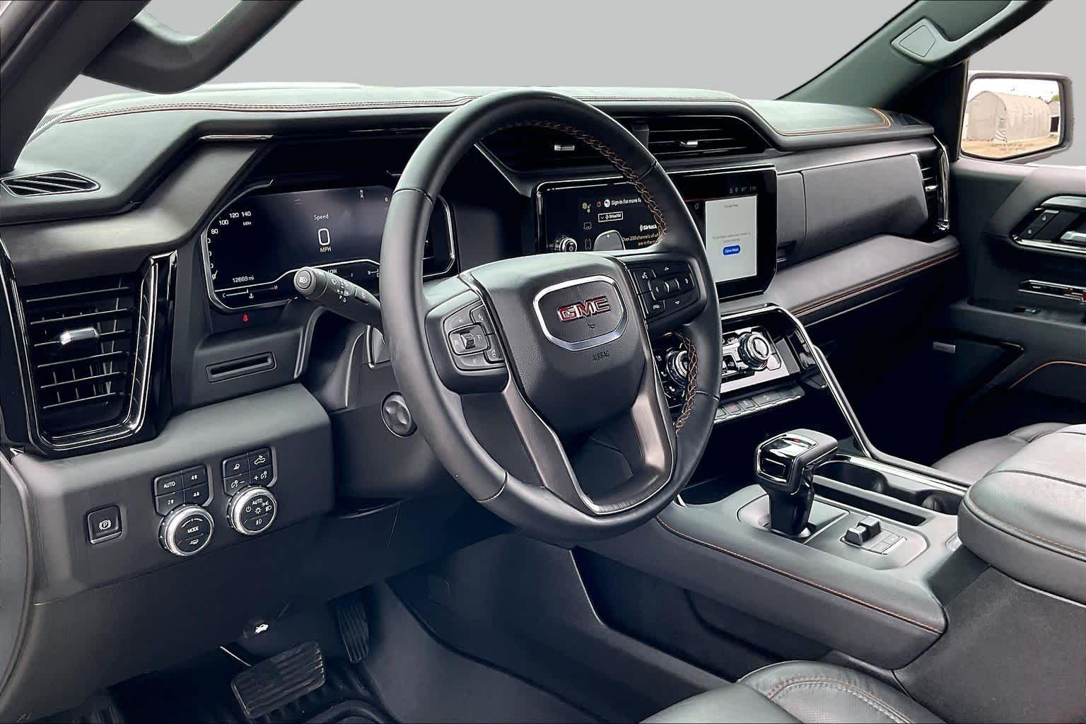 2025 GMC Sierra 1500 AT4 Summit White at Friendly Ford Crosby