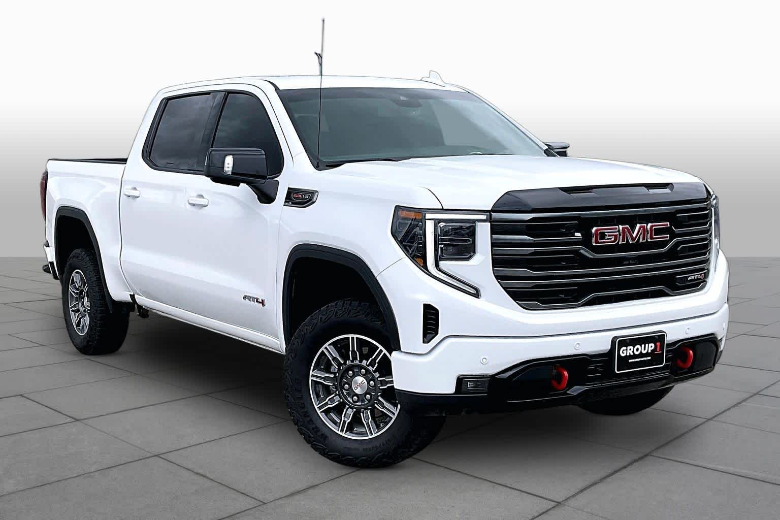 2025 GMC Sierra 1500 AT4 Summit White at Friendly Ford Crosby