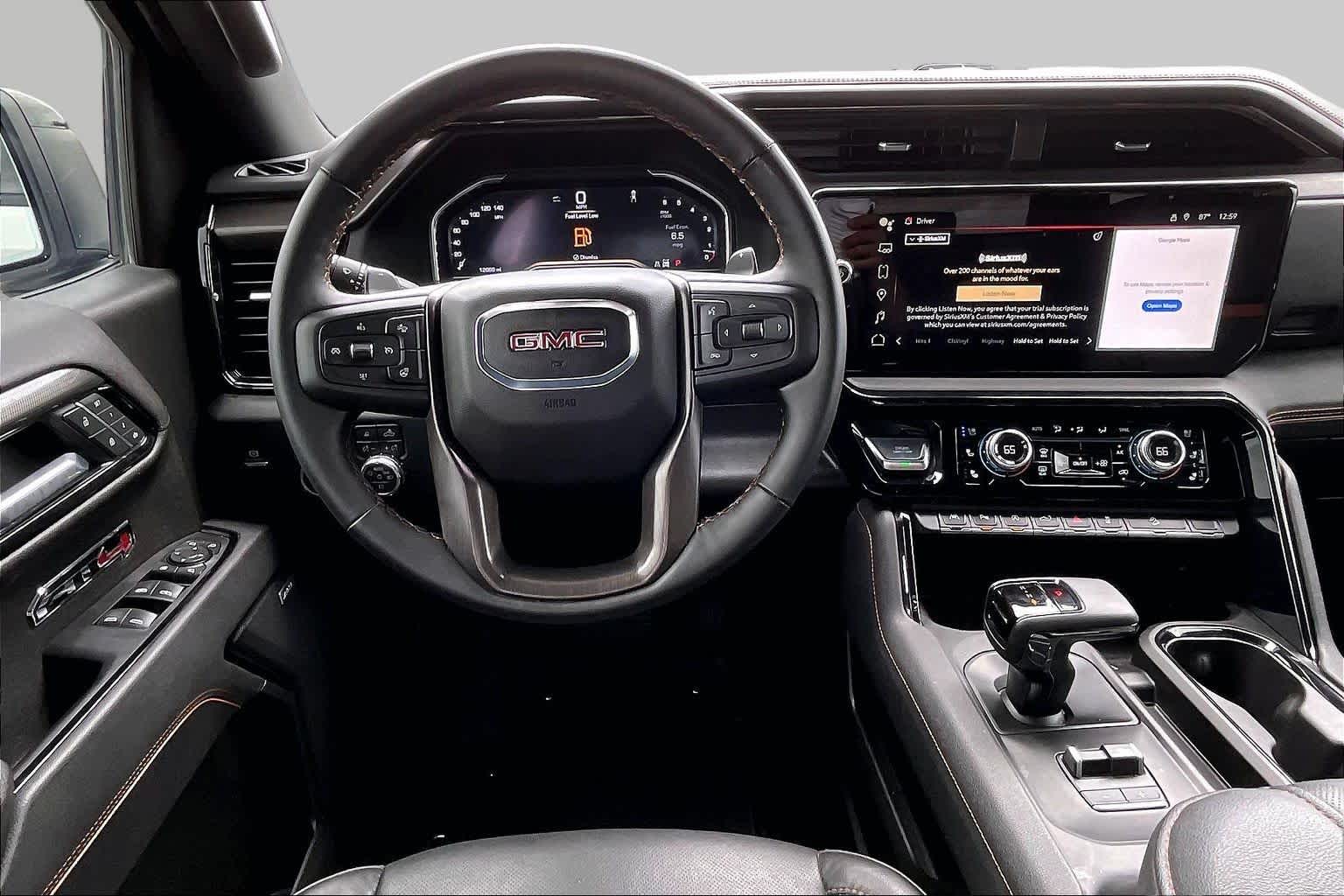 2025 GMC Sierra 1500 AT4 Summit White at Friendly Ford Crosby