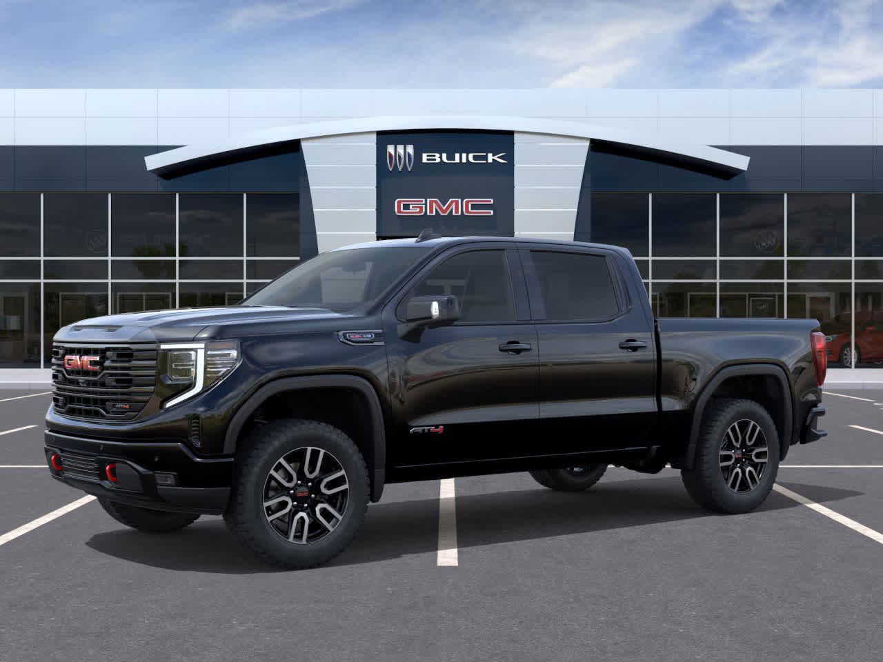 2026 GMC Sierra 1500 AT4 Onyx Black at Group 1 GMC Buick South
