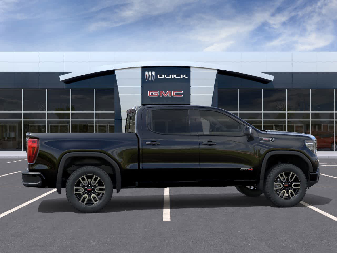 2026 GMC Sierra 1500 AT4 Onyx Black at Group 1 GMC Buick South
