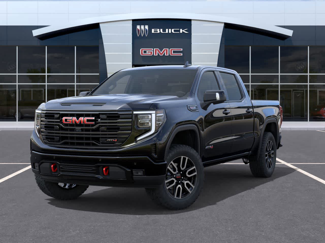 2026 GMC Sierra 1500 AT4 Onyx Black at Group 1 GMC Buick South