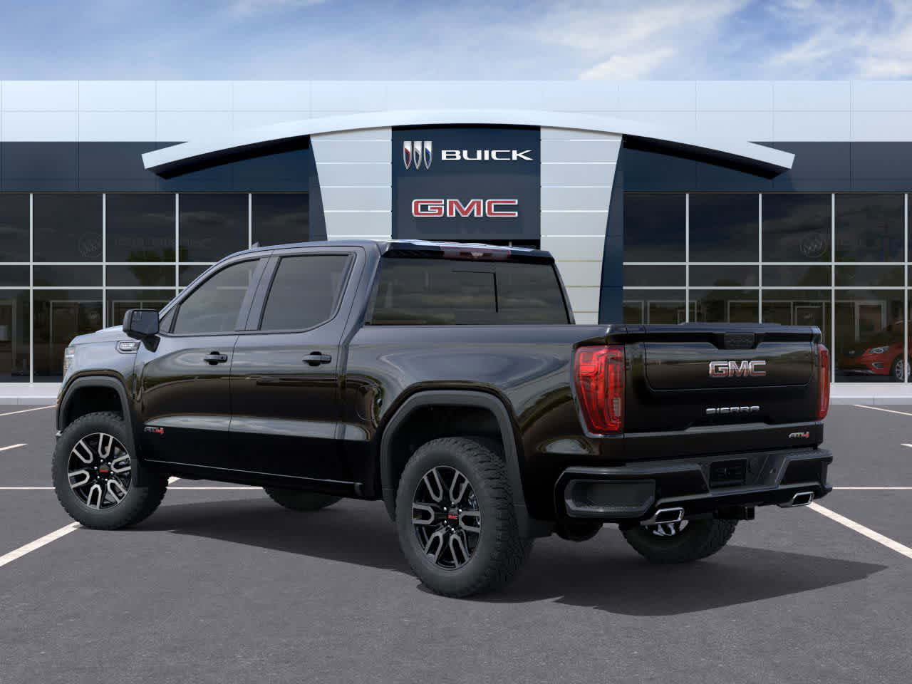 2026 GMC Sierra 1500 AT4 Onyx Black at Group 1 GMC Buick South