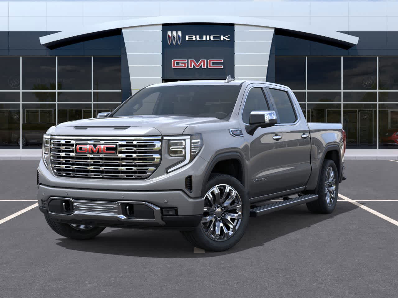 2026 GMC Sierra 1500 Denali Sterling Metallic at Group 1 GMC Buick South