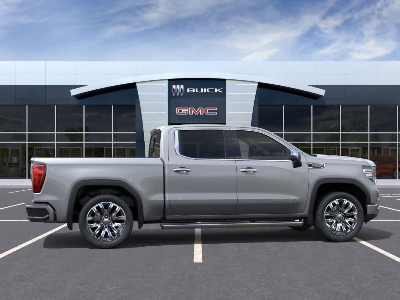 2026 GMC Sierra 1500 Denali Sterling Metallic at Group 1 GMC Buick South
