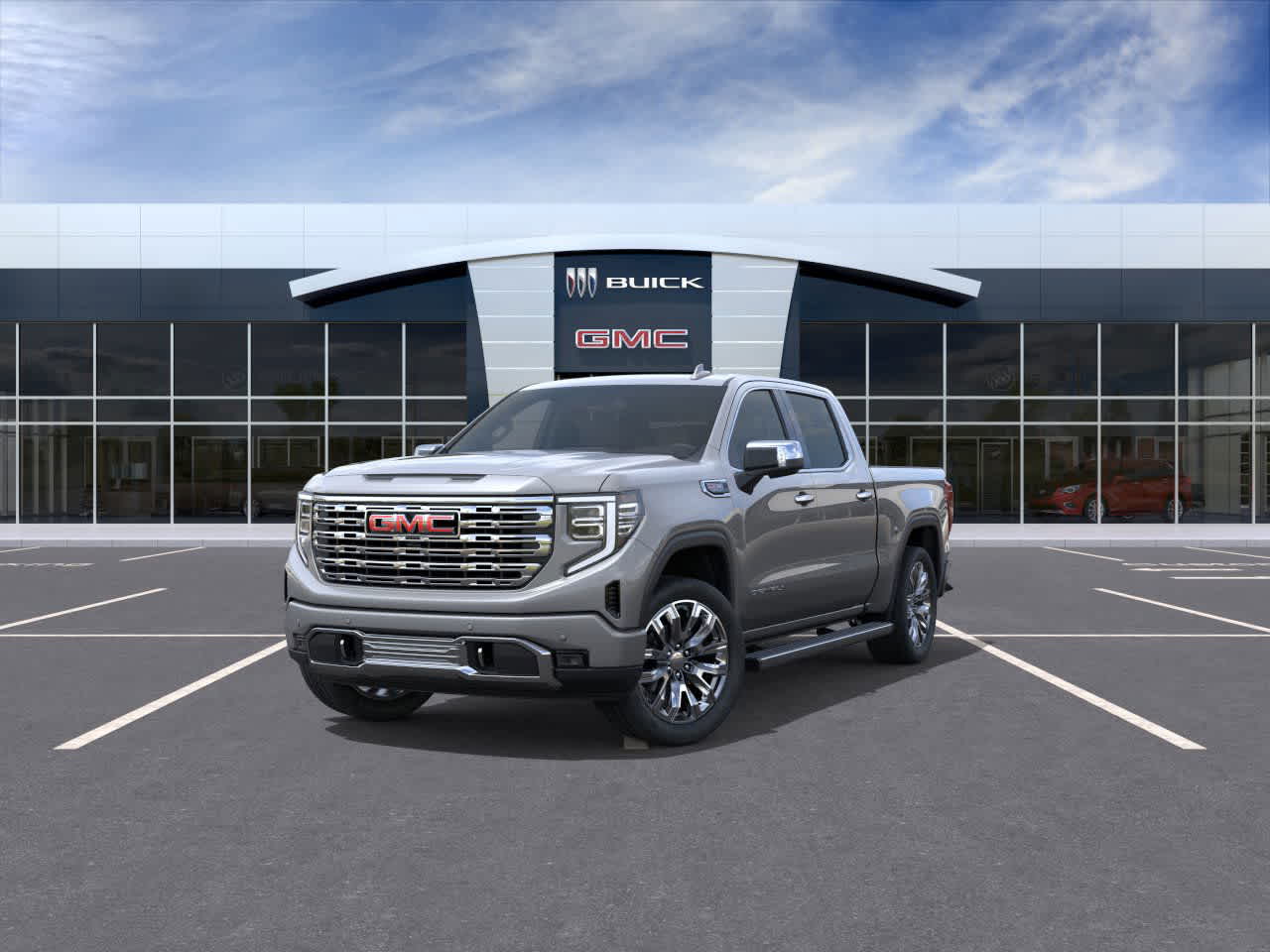 2026 GMC Sierra 1500 Denali Sterling Metallic at Group 1 GMC Buick South