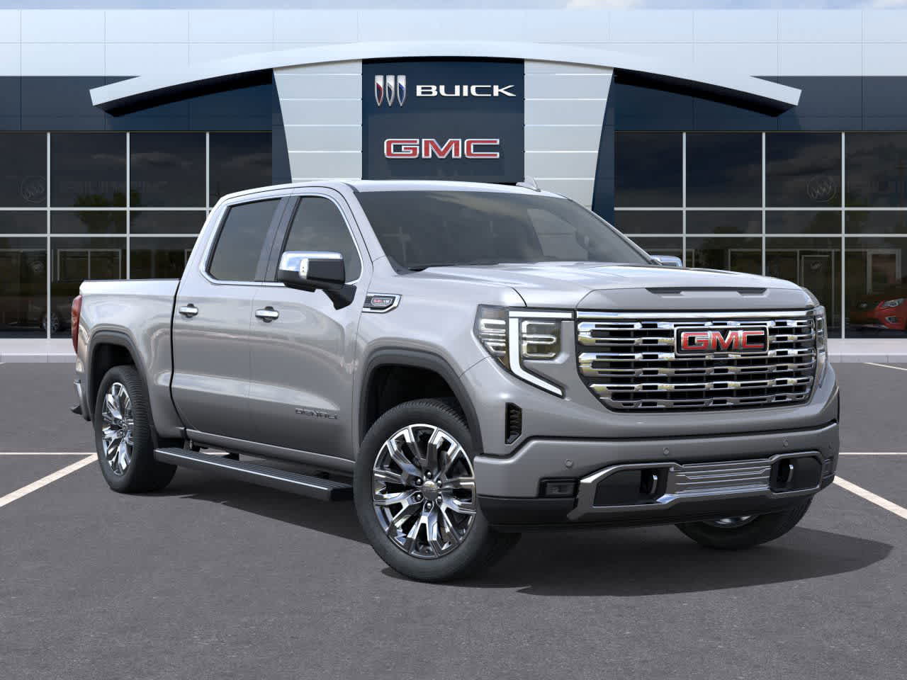 2026 GMC Sierra 1500 Denali Sterling Metallic at Group 1 GMC Buick South
