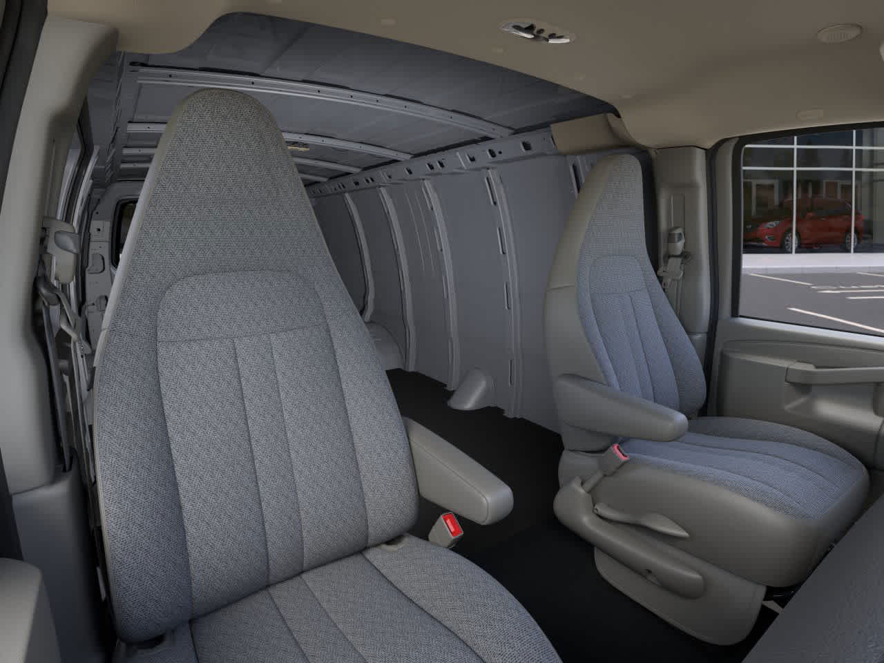 2026 GMC Savana Cargo Van  Summit White at Group 1 GMC Buick South