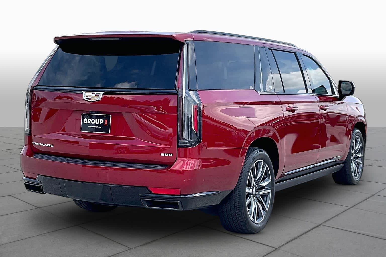 2024 Cadillac Escalade ESV 4WD Sport Platinum Radiant Red Tintcoat at Ron Craft Chevrolet Cadillac