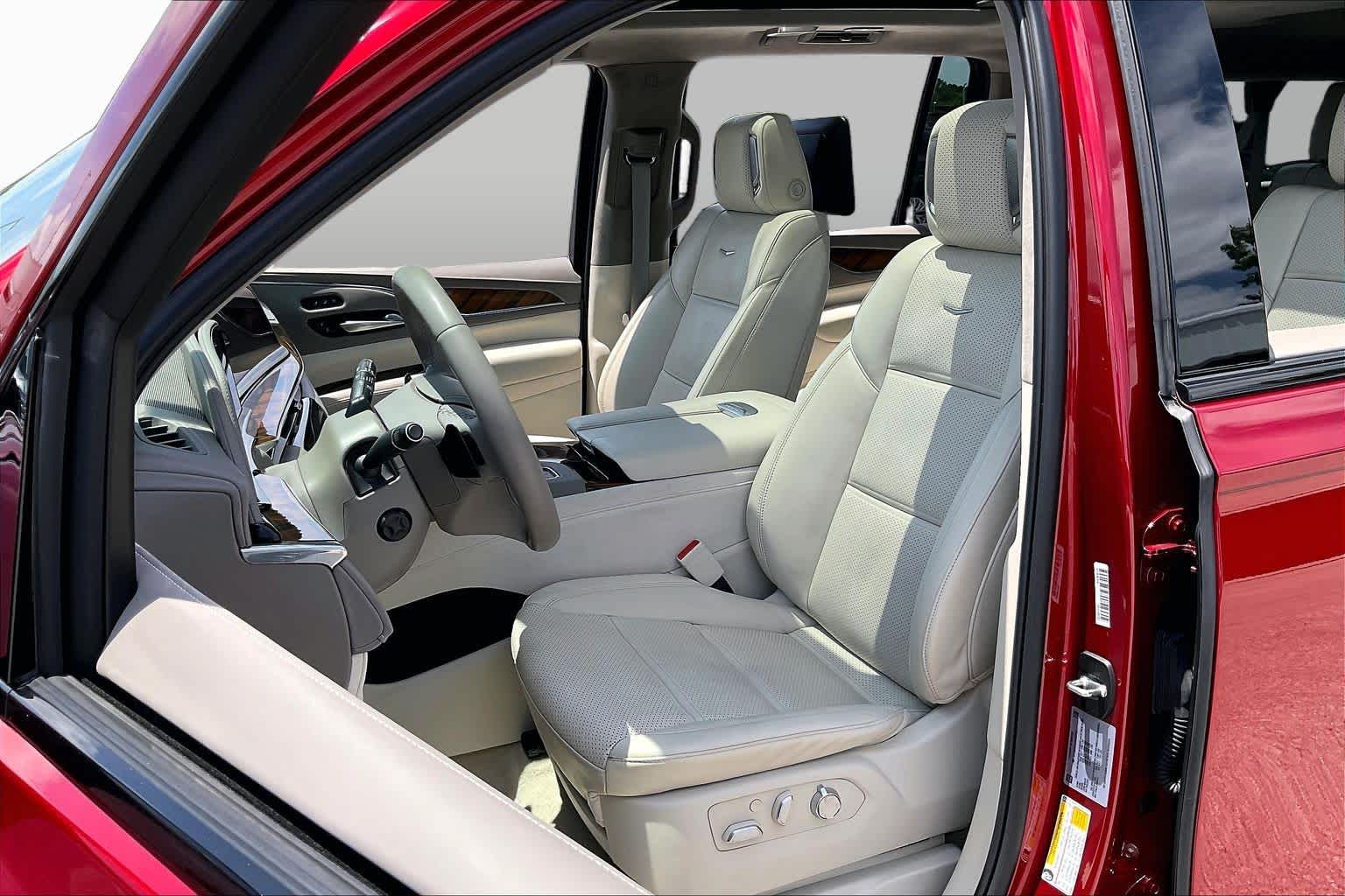 2024 Cadillac Escalade ESV 4WD Sport Platinum Radiant Red Tintcoat at Ron Craft Chevrolet Cadillac
