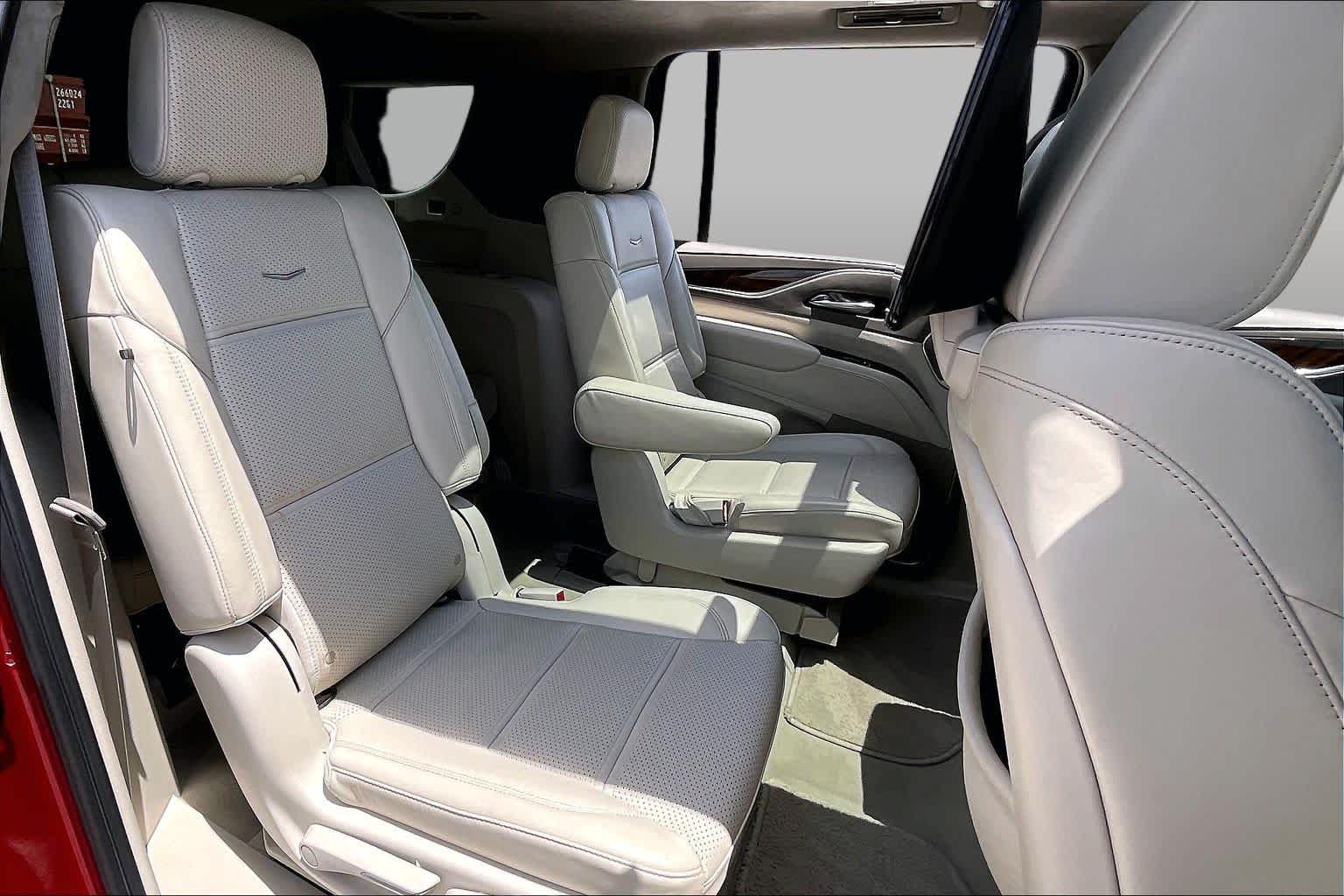 2024 Cadillac Escalade ESV 4WD Sport Platinum Radiant Red Tintcoat at Ron Craft Chevrolet Cadillac