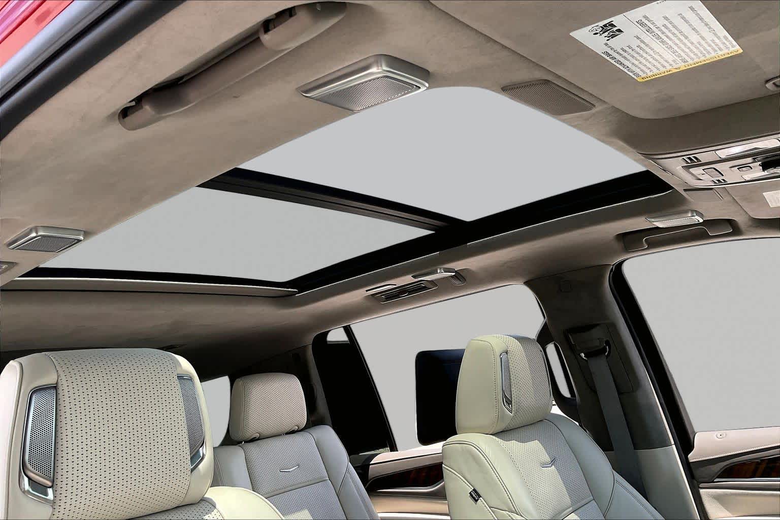 2024 Cadillac Escalade ESV 4WD Sport Platinum Radiant Red Tintcoat at Ron Craft Chevrolet Cadillac
