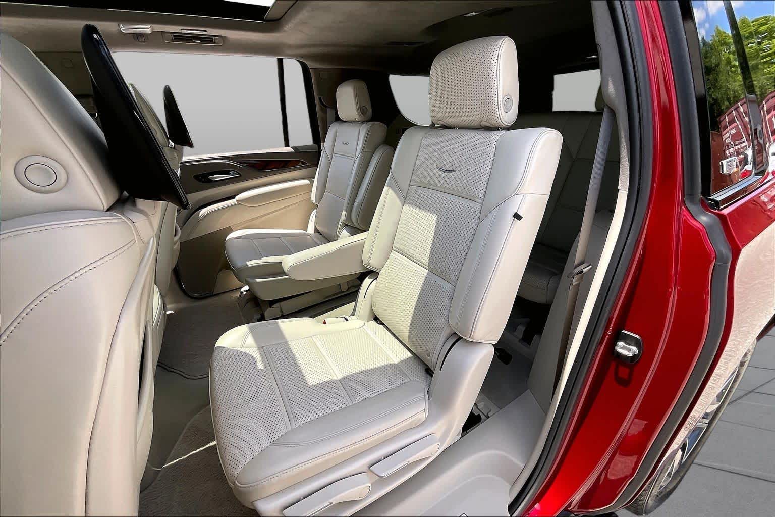 2024 Cadillac Escalade ESV 4WD Sport Platinum Radiant Red Tintcoat at Ron Craft Chevrolet Cadillac