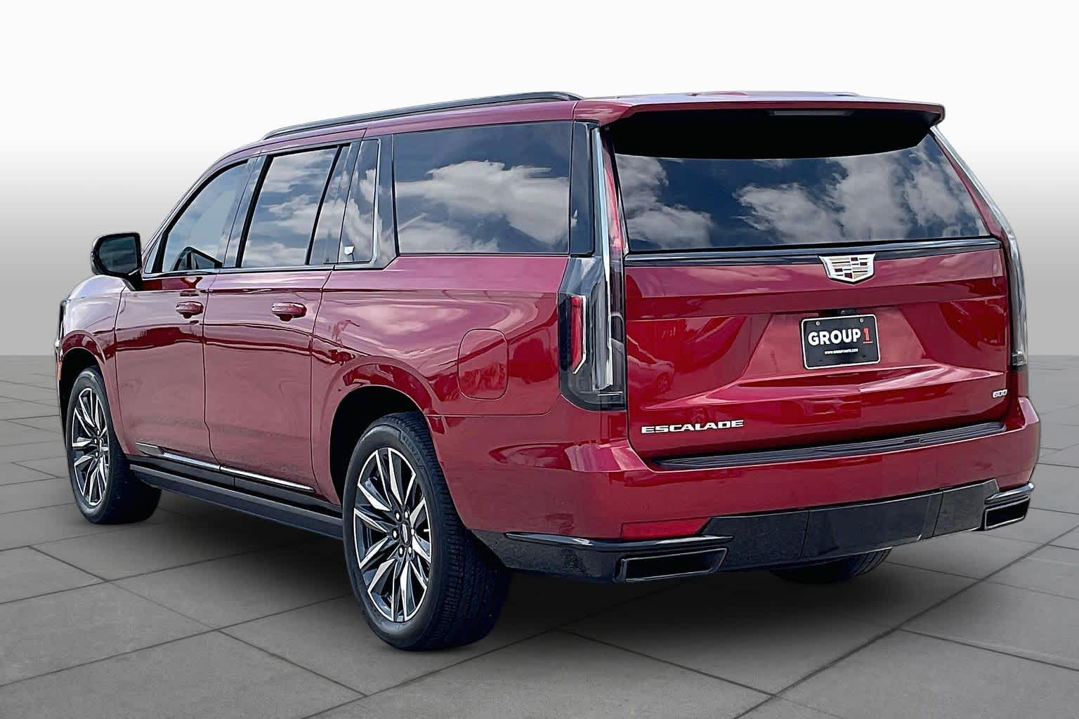 2024 Cadillac Escalade ESV 4WD Sport Platinum Radiant Red Tintcoat at Ron Craft Chevrolet Cadillac