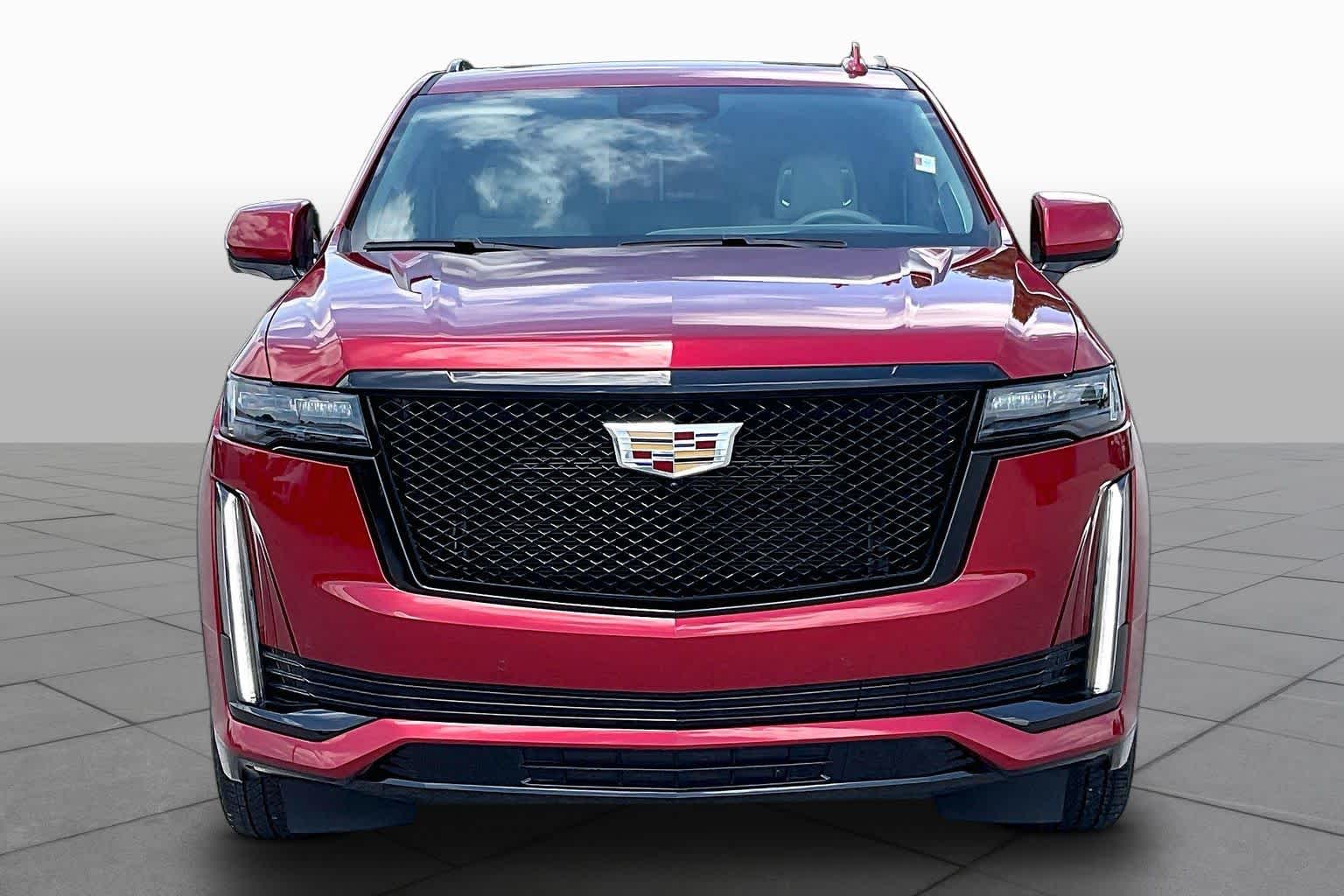 2024 Cadillac Escalade ESV 4WD Sport Platinum Radiant Red Tintcoat at Ron Craft Chevrolet Cadillac