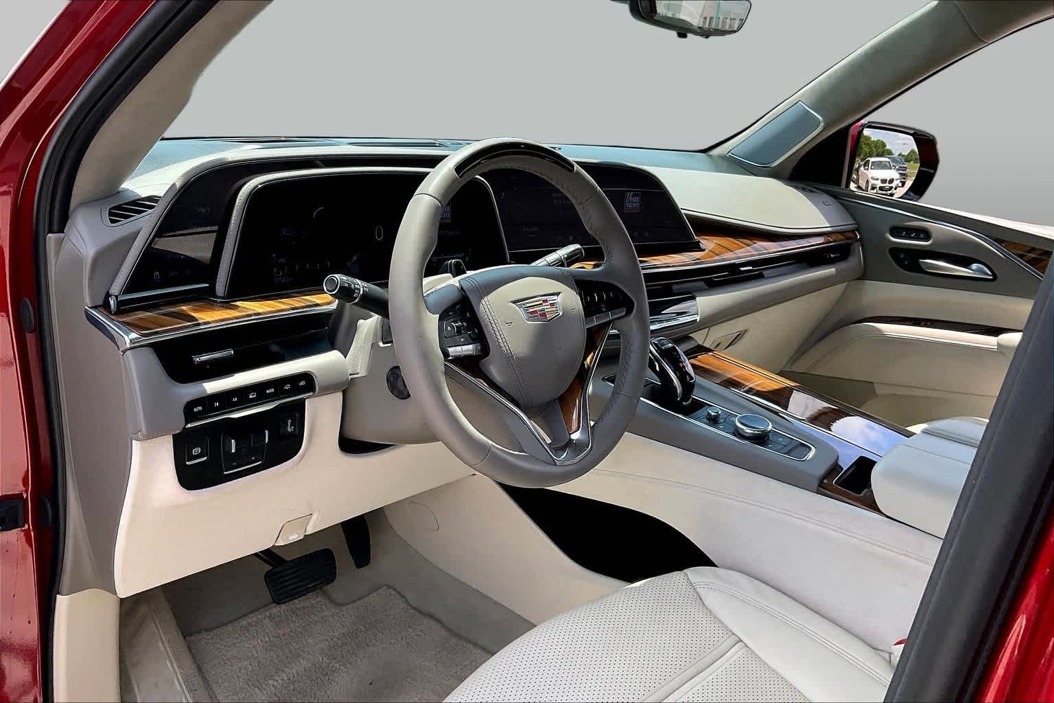 2024 Cadillac Escalade ESV 4WD Sport Platinum Radiant Red Tintcoat at Ron Craft Chevrolet Cadillac