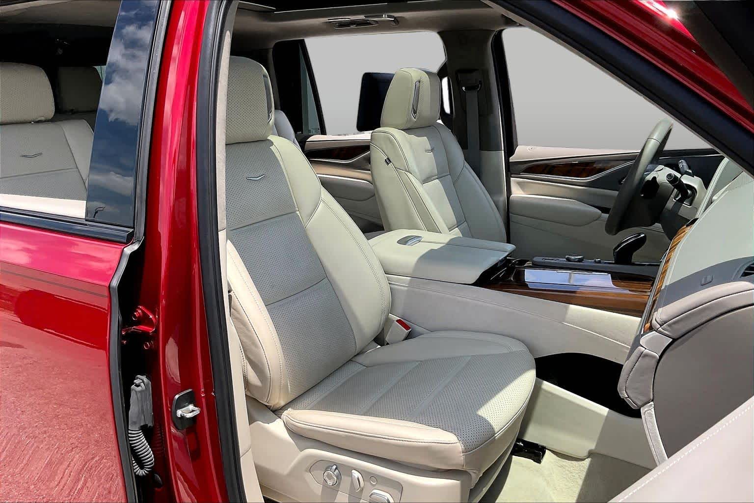 2024 Cadillac Escalade ESV 4WD Sport Platinum Radiant Red Tintcoat at Ron Craft Chevrolet Cadillac