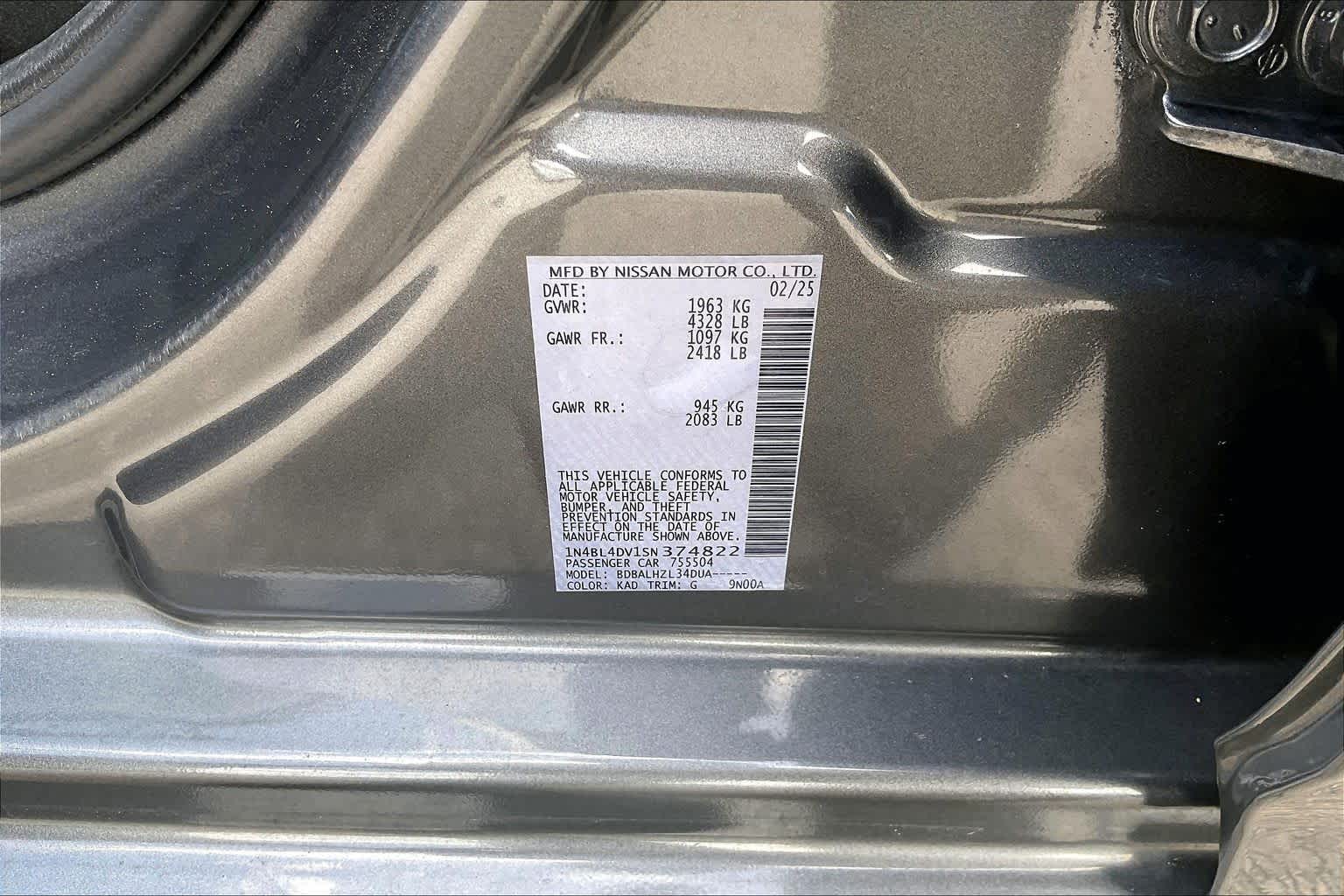 2025 Nissan Altima photo 33 of 33